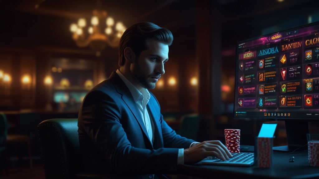 Returning player checking a loyalty bonus offer on a casino dashboard